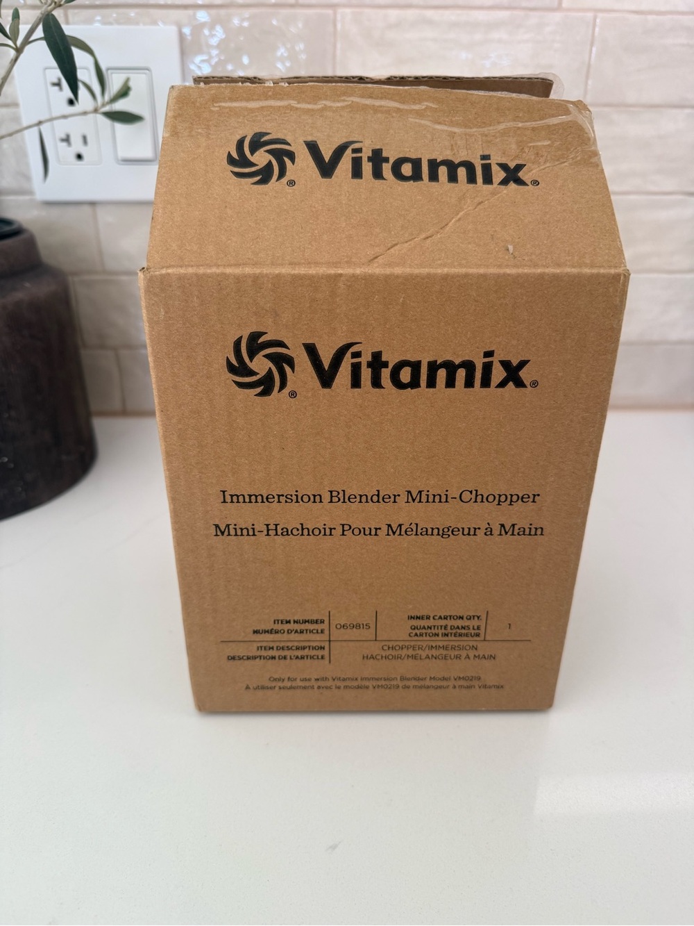 Vitamix Immersion Blender Mini-Chopper Attachment - Blade Included - Picture 4 of 4